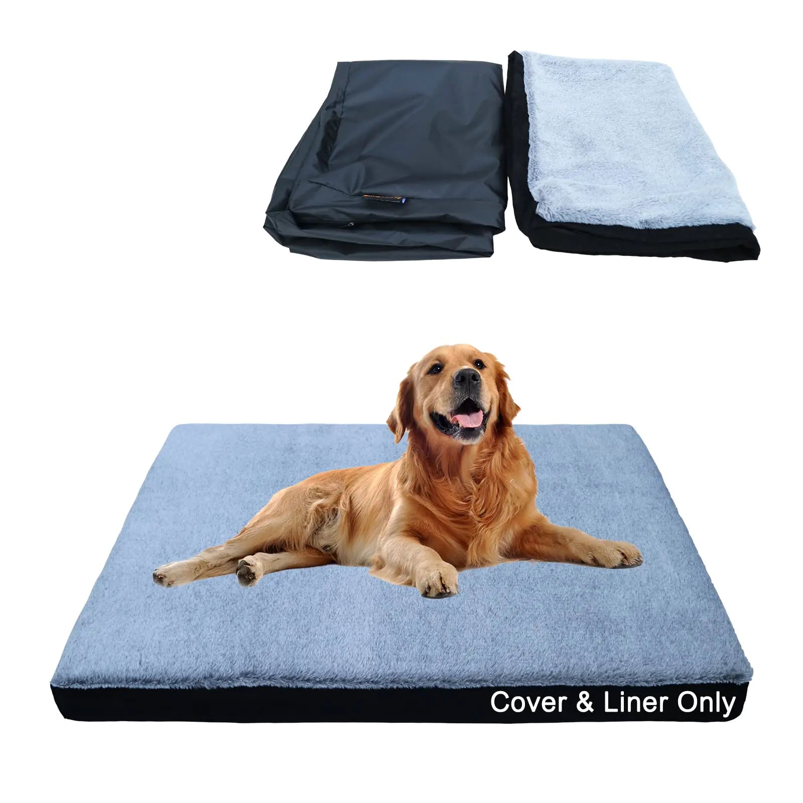 XL Waterproof Dog Bed Cover – Replacement, Washable & Durable